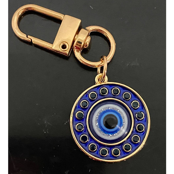 Unbranded Accessories - NEW Blue Eye Keyring / Bag Charm